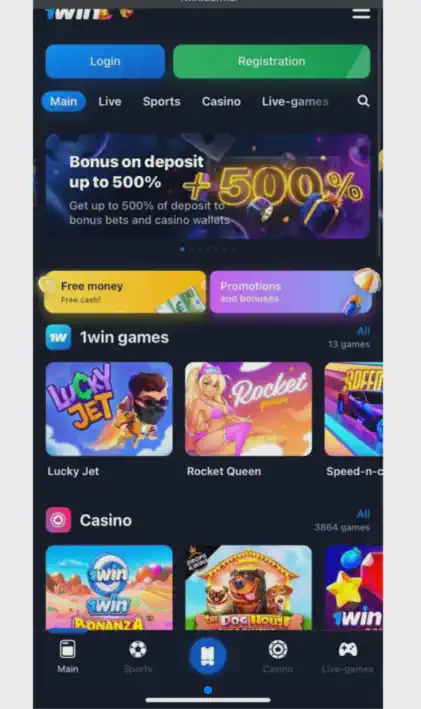 1win official website
